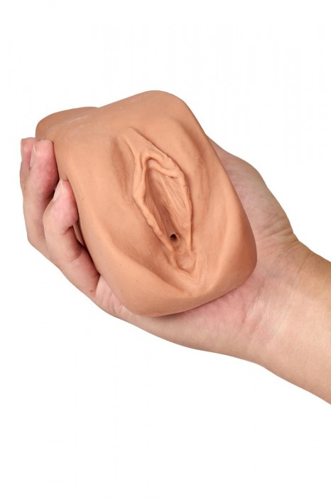 Маструбатор-вагина с вибрацией Soft   Wet Renata Realistic Tan Masturbator - Blush Novelties - в Санкт-Петербурге купить с доставкой