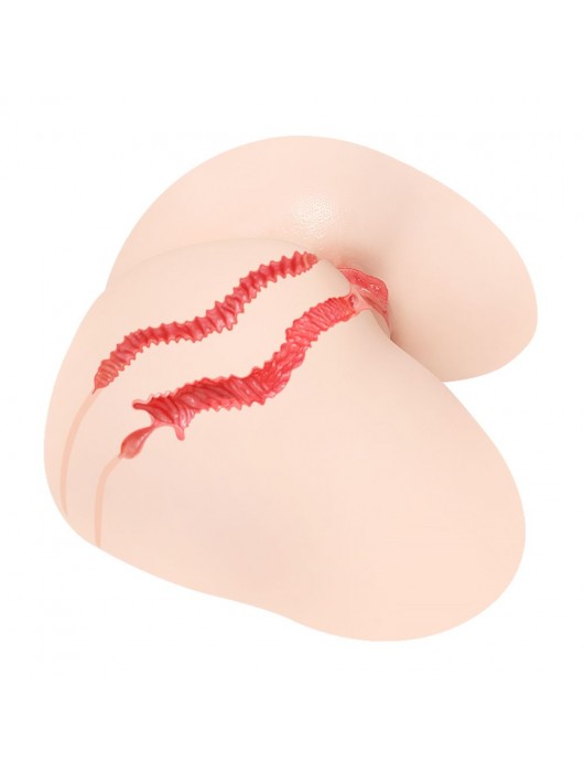 Мастурбатор-полуторс с двойным слоем материала и вибрацией Vanilla Onahole - KOKOS - в Санкт-Петербурге купить с доставкой