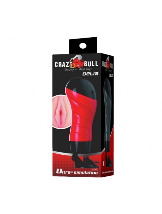 Мастурбатор-вагина Delia с присоской в основании - Baile - в Санкт-Петербурге купить с доставкой