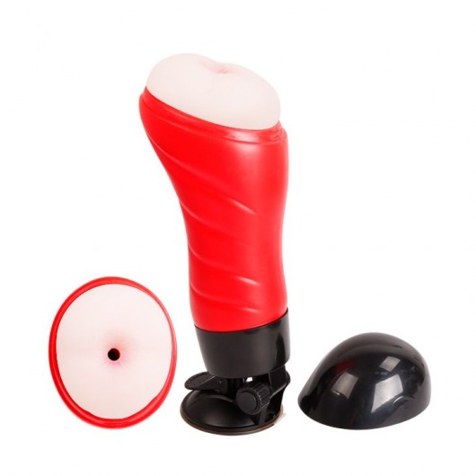Мастурбатор-анус Delia с вибрацией и присоской - Baile - в Санкт-Петербурге купить с доставкой