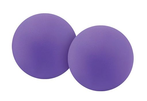 Фиолетовые вагинальные шарики без сцепки  INYA Coochy Balls Purple - NS Novelties