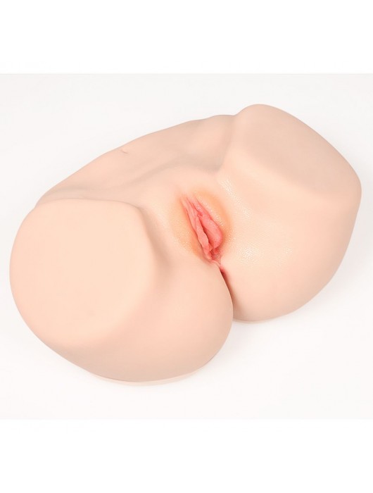 Мастурбатор-полуторс с двойным слоем материала Vanilla Onahole Real Vagina - KOKOS - в Санкт-Петербурге купить с доставкой