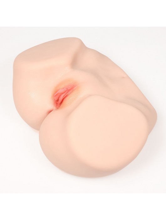 Мастурбатор-полуторс с двойным слоем материала Vanilla Onahole Real Vagina - KOKOS - в Санкт-Петербурге купить с доставкой