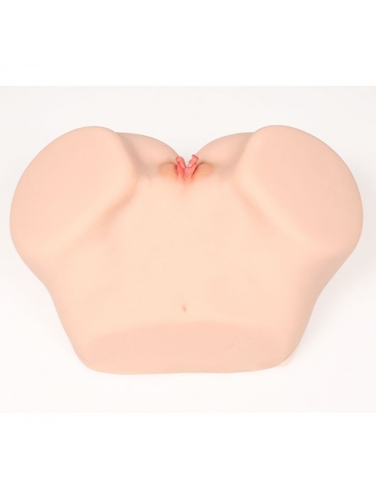 Мастурбатор-полуторс с двойным слоем материала Vanilla Onahole Real Vagina - KOKOS - в Санкт-Петербурге купить с доставкой