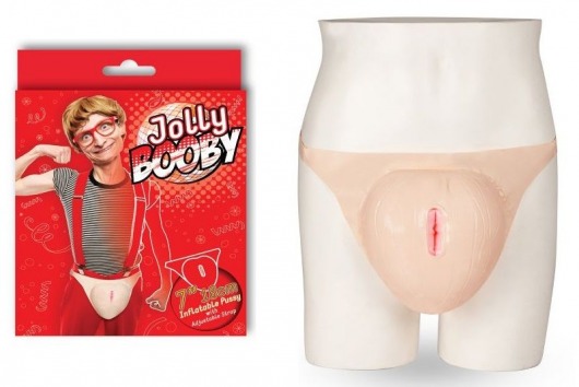Надувная вагина с фиксацией JOLLY BOOBY-INFLATABLE PUSSY - NMC - купить с доставкой в Санкт-Петербурге
