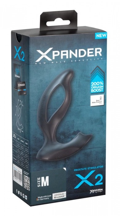 Стимулятор простаты JoyDivision Xpander X2 Size M - Joy Division - в Санкт-Петербурге купить с доставкой