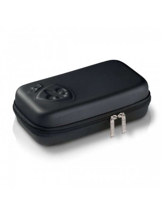 Вибратор с электростимуляцией Sizzling Simon Black Edition - 27 см. - MyStim - купить с доставкой в Санкт-Петербурге