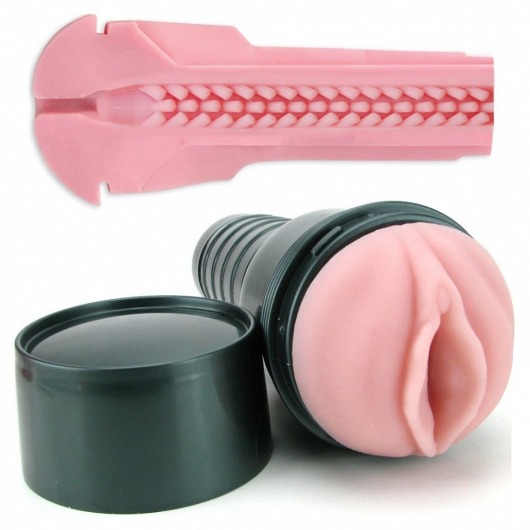 Мастурбатор-вагина Fleshlight - Vibro Pink Lady Touch с вибрацией - Fleshlight - в Санкт-Петербурге купить с доставкой