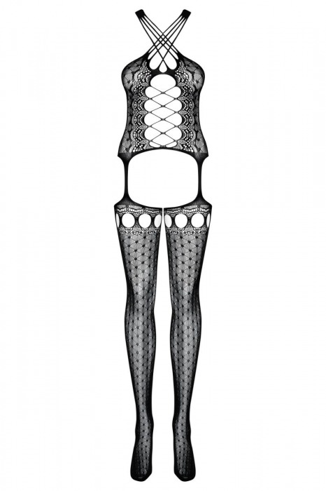 Откровенный комбинезон-сетка - Obsessive купить с доставкой