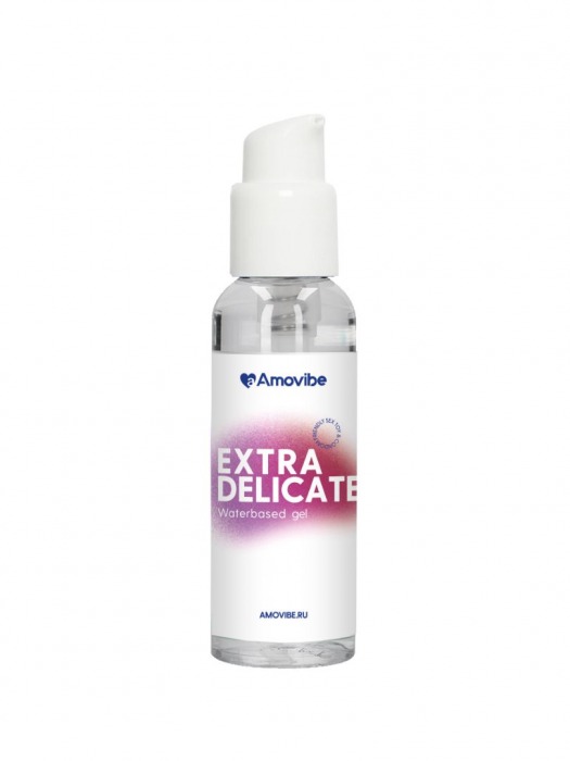 Гель на водной основе Amovibe Extra Delicate - 50 мл. - Amovibe - купить с доставкой в Санкт-Петербурге