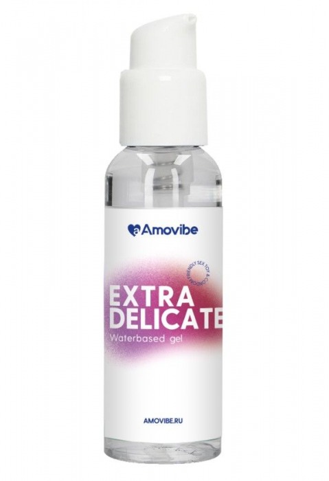 Гель на водной основе Amovibe Extra Delicate - 100 мл. - Amovibe - купить с доставкой в Санкт-Петербурге