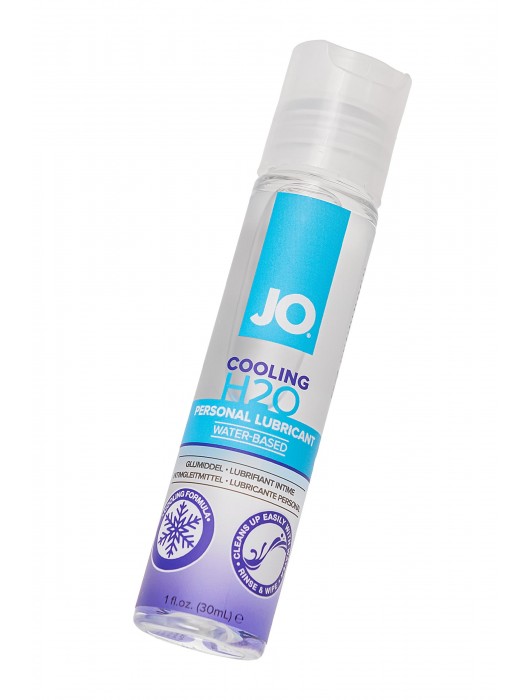 Охлаждающий лубрикант на водной основе JO H2O COOLING - 30 мл. - System JO - купить с доставкой в Санкт-Петербурге