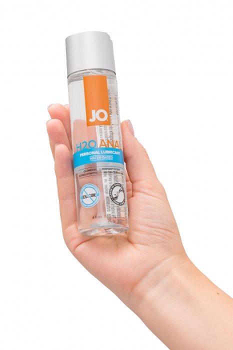 Анальный лубрикант на водной основе JO Anal H2O - 120 мл. - System JO - купить с доставкой в Санкт-Петербурге