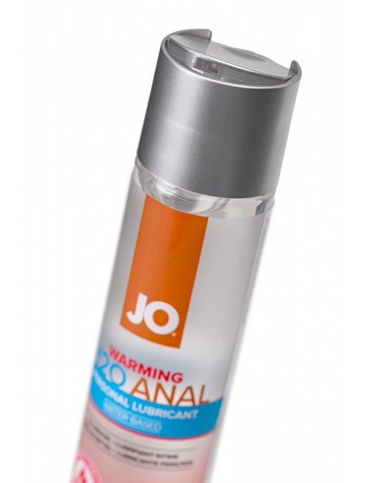 Анальный согревающий лубрикант на водной основе JO Anal H2O Warming - 120 мл. - System JO - купить с доставкой в Санкт-Петербурге