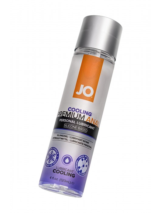 Анальный охлаждающий лубрикант на силиконовой основе JO Anal Premium COOLING - 120 мл. - System JO - купить с доставкой в Санкт-Петербурге