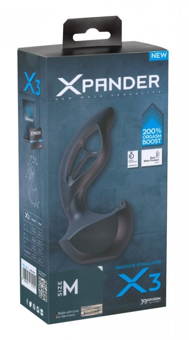 Стимулятор простаты JoyDivision Xpander X3 Size M - Joy Division - в Санкт-Петербурге купить с доставкой