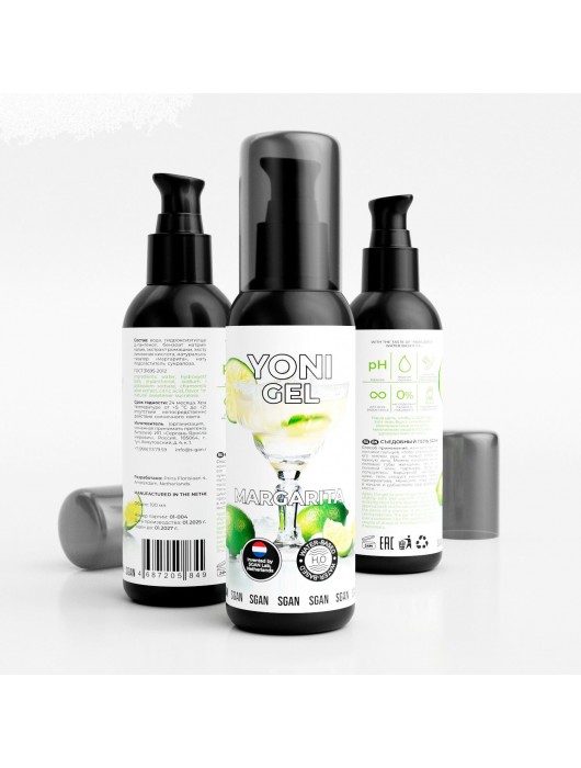 Лубрикант для орального секса SGAN со вкусом коктейля «Маргарита» - 100 мл. - SGAN - купить с доставкой в Санкт-Петербурге