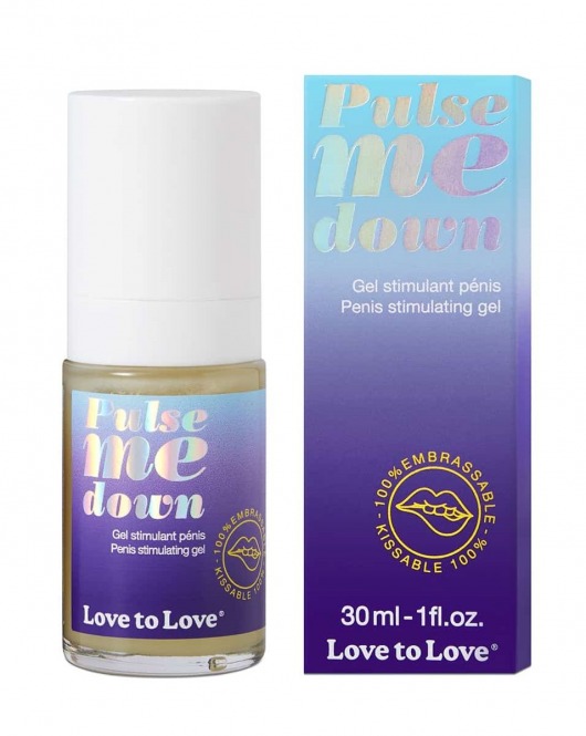 Стимулирующий гель для пениса Pulse Me Down - 30 мл. - Love to Love - купить с доставкой в Санкт-Петербурге
