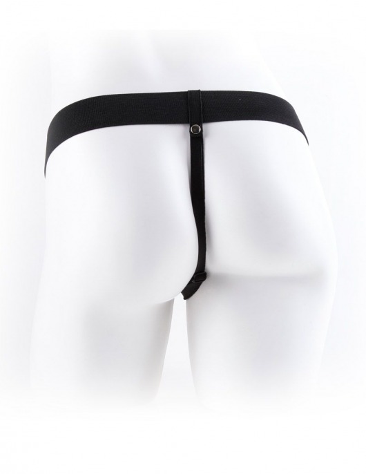 Полый страпон телесного цвета Hollow Strap-On with Balls - 24 см. - Pipedream - купить с доставкой в Санкт-Петербурге