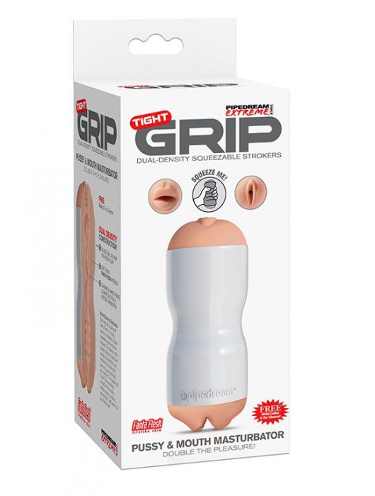 Мастурбатор вагина-ротик Pipedream Extreme Toyz Tight Grip Pussy   Mouth - Pipedream - в Санкт-Петербурге купить с доставкой