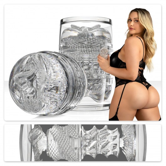 Прозрачный двусторонний мастурбатор Fleshlight Quickshot Mia Malkova - Fleshlight - в Санкт-Петербурге купить с доставкой