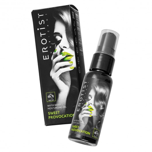 Съедобный гель Erotist Sweet Provocation Fruit Trio со вкусом киви, граната и яблока - 30 мл. - Erotist Lubricants - купить с доставкой в Санкт-Петербурге