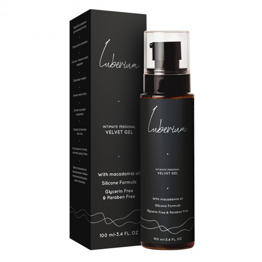 Интимный гель на силиконовой основе с маслом макадамии Luberium Velvel Gel - 100 мл. - Luberium - купить с доставкой в Санкт-Петербурге