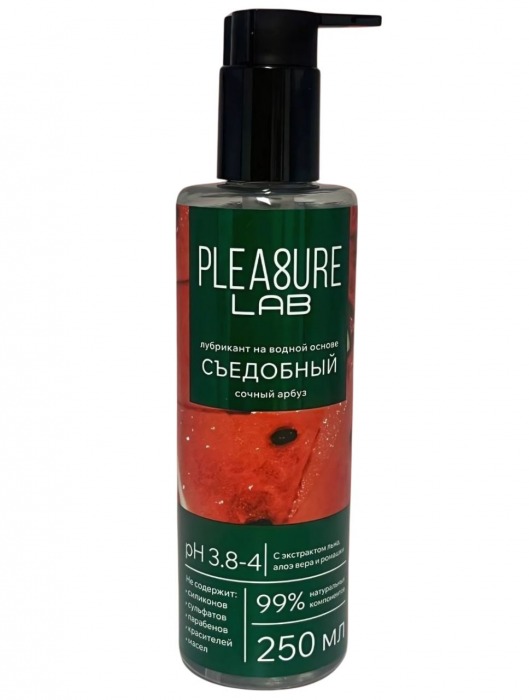 Лубрикант на водной основе Pleasure Lab с ароматом арбуза - 250 мл. - Pleasure Lab - купить с доставкой в Санкт-Петербурге