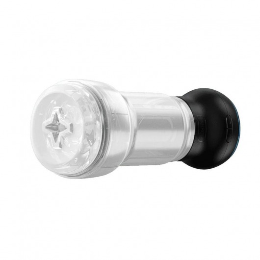 Набор PowerBlow   Feel Pocket Stroker Crystal: мастурбатор и интерактивная насадка - Kiiroo - в Санкт-Петербурге купить с доставкой
