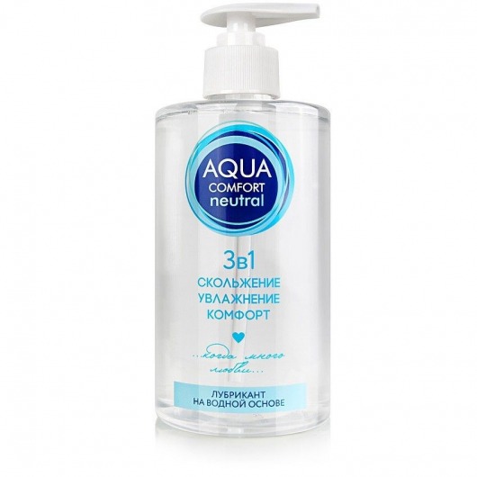 Лубрикант на водной основе Aqua Comfort Neutral - 440 гр. - Биоритм - купить с доставкой в Санкт-Петербурге