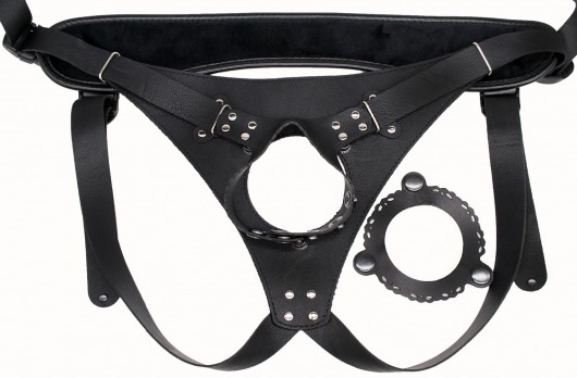 Пояс Hard Brutal для больших насадок - LOVETOY (А-Полимер) - купить с доставкой в Санкт-Петербурге