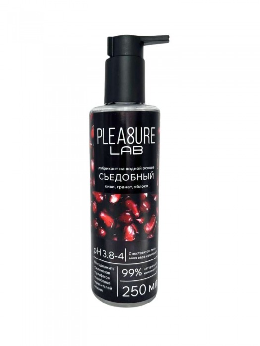 Лубрикант на водной основе Pleasure Lab с ароматом киви, граната и яблока - 250 мл. - Pleasure Lab - купить с доставкой в Санкт-Петербурге