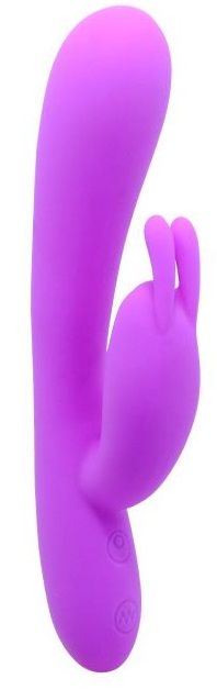 Вибромассажер Hobart с функцией поглаживания для стимуляции G-spot - 19,5 см. - Baile