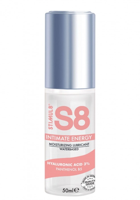 Лубрикант на водной основе с гиалуроновой кислотой S8 Intimate Energy - 50 мл. - Stimul8 - купить с доставкой в Санкт-Петербурге