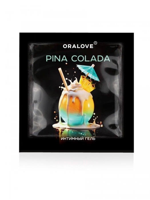 Саше съедобной оральной смазки OraLove с ароматом пина колада - 3 гр. - Биоритм - купить с доставкой в Санкт-Петербурге