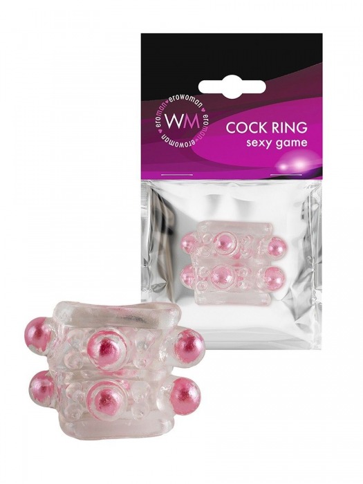 Прозрачная насадка на пенис с цветными шариками - Erowoman-Eroman - в Санкт-Петербурге купить с доставкой