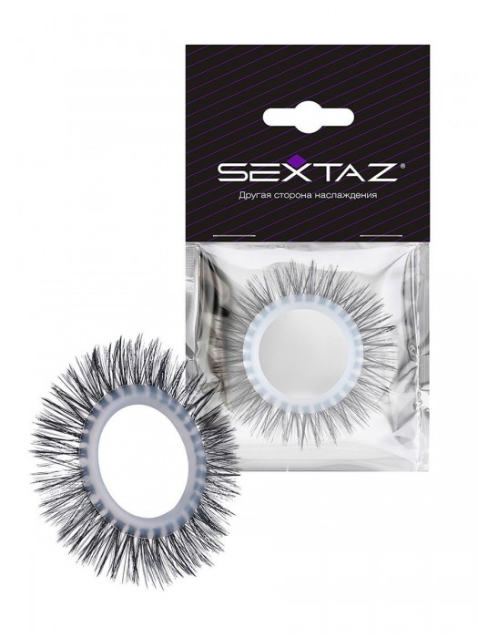 Круглое эрекционное кольцо с длинными «ресничками» - Sextaz - в Санкт-Петербурге купить с доставкой