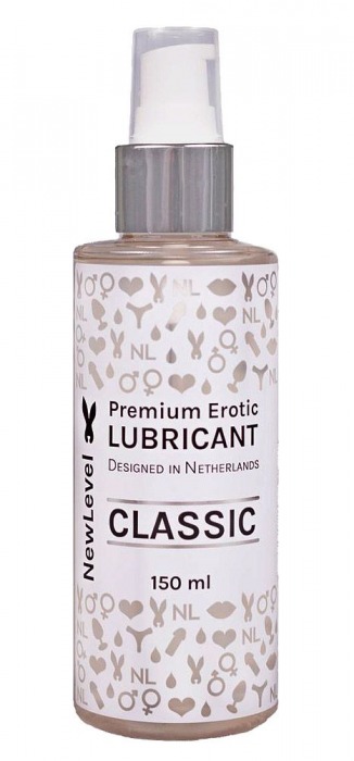 Лубрикант на водной основе NewLevel Classic - 150 мл. - NewLevel - купить с доставкой в Санкт-Петербурге