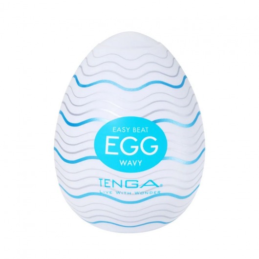 Мастурбатор-яйцо Tenga Egg Wavy - Tenga - в Санкт-Петербурге купить с доставкой