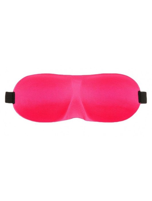 Розовая глухая маска на резинке - Sitabella - купить с доставкой в Санкт-Петербурге