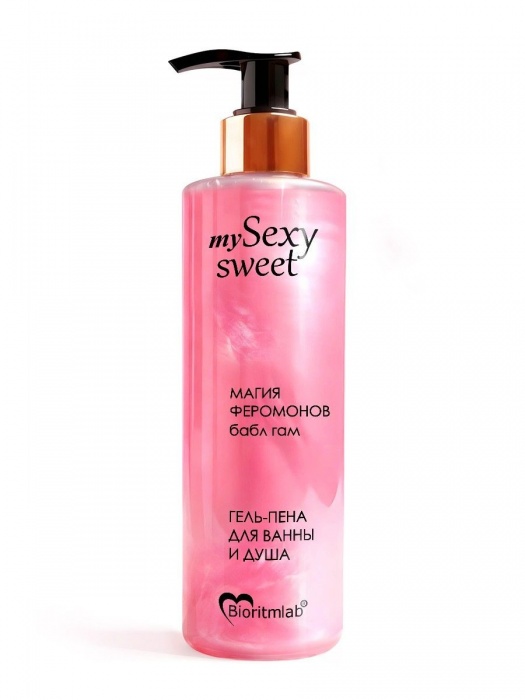 Гель-пена для ванны и душа Sexy Sweet с феромонами и ароматом бабл-гам - 200 мл. -  - Магазин феромонов в Санкт-Петербурге