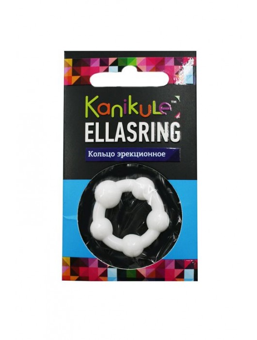 Цветное эрекционное кольцо с шариками Ellasring - Sitabella - в Санкт-Петербурге купить с доставкой