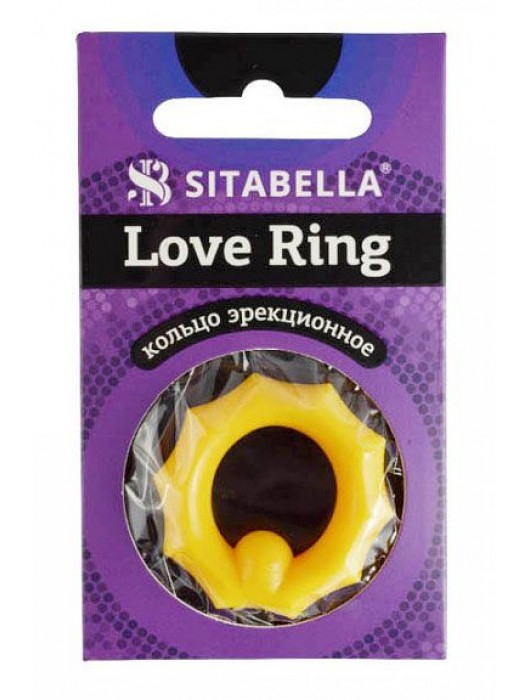 Цветное эрекционное кольцо Love Ring - Sitabella - в Санкт-Петербурге купить с доставкой