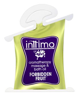 Масло для массажа Inttimo Forbiden Fruit с ароматом диких ягод - 10 мл. - Wet International Inc. - купить с доставкой в Санкт-Петербурге