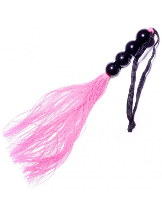Розовая силиконовая плеть - 35,5 см. - Boys of Toys - купить с доставкой в Санкт-Петербурге