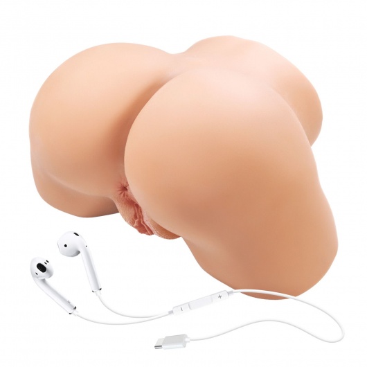 Телесный мастурбатор Olivia с 2 любовными отверстиями - Baile - в Санкт-Петербурге купить с доставкой