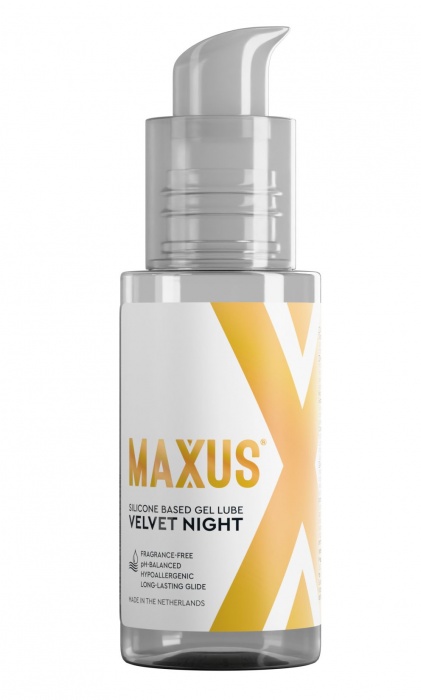 Лубрикант на силиконовой основе MAXUS Velvet Night - 50 мл. - Maxus - купить с доставкой в Санкт-Петербурге