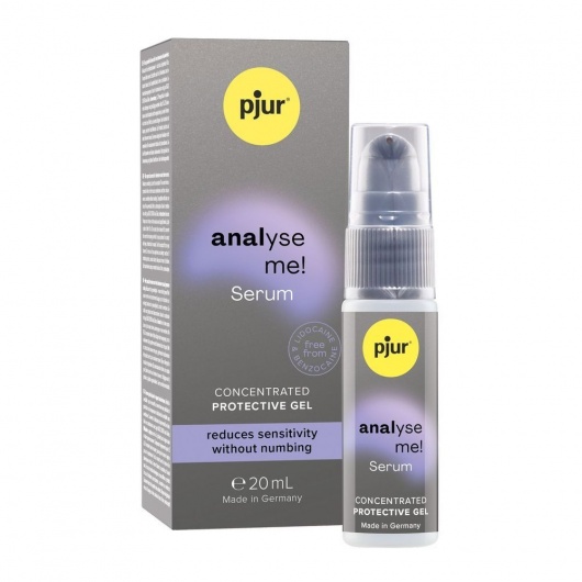 Расслабляющая анальная сыворотка pjur Analyse Me Serum - 20 мл. - Pjur - купить с доставкой в Санкт-Петербурге