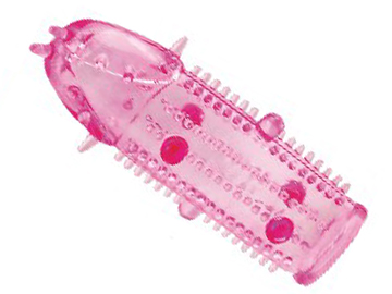 Розовая насадка на пенис с закрытой головкой - Sextoy 2011 - в Санкт-Петербурге купить с доставкой