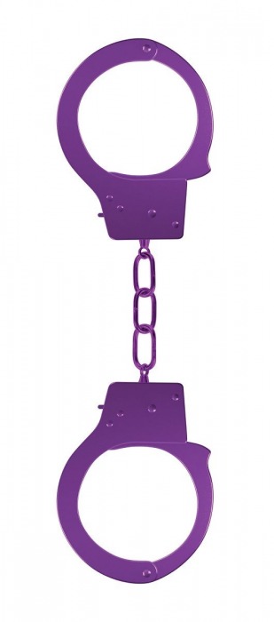 Фиолетовые наручники OUCH! Purple - Shots Media BV - купить с доставкой в Санкт-Петербурге